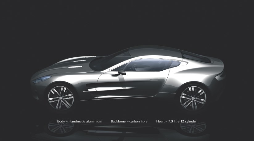 Aston Martin One77 supercar 2009 first picture