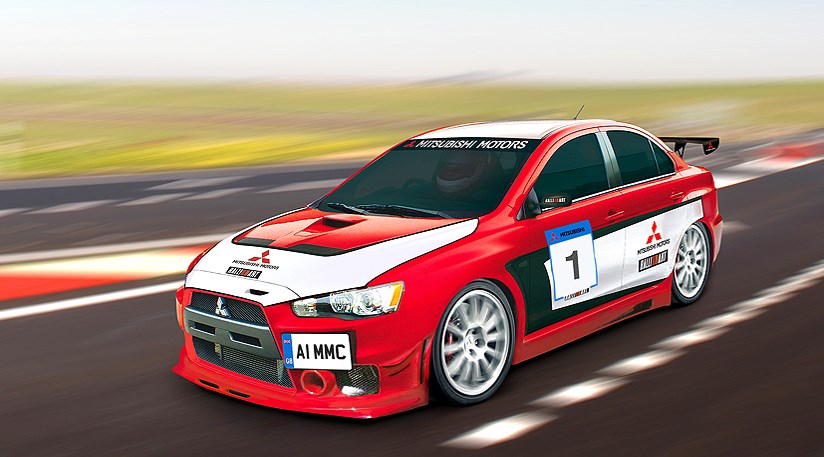 Mitsubishi is taking its Evo X racing Working with ADR Motorsport the 