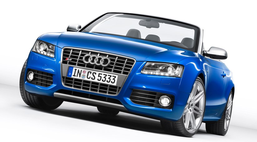 Audi S5 Cabriolet Black. Audi A5 and S5 Cabriolet: