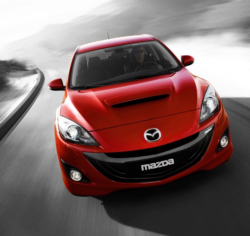 Mazda 3 Mps Extreme. Mazda 3 MPS and i-stop: first