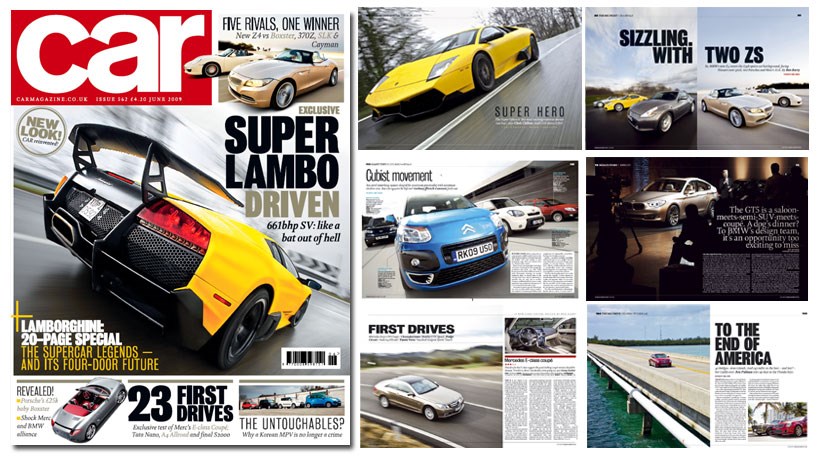 New June 2009 issue of CAR Magazine on sale now
