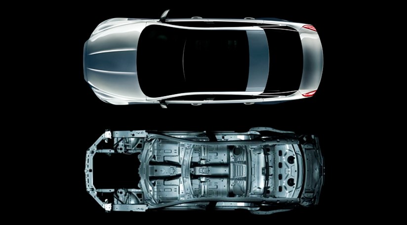 Jaguar Xjl 2010. Jaguar XJ (2010) – more teaser