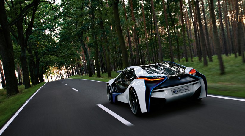 BMW Vision EfficientDynamics concept sports car