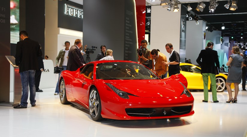 Ferrari 458 Italia at the Frankfurt motor show