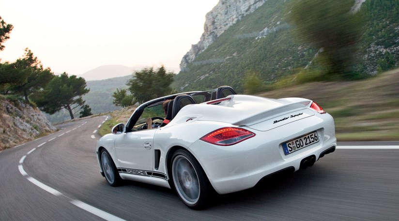Nice driving report here with the Porsche Boxster Spyder