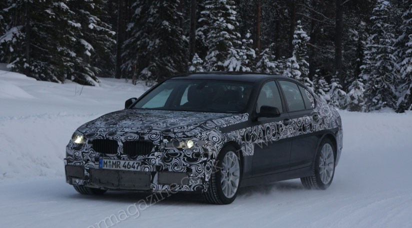 Bmw M5 2011. BMW M5 (2011): testing in the