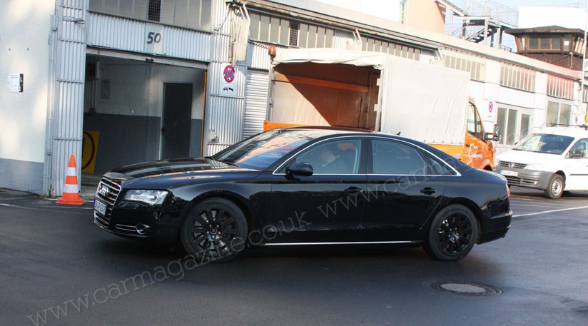 Audi S8 (2011) spied at the Nurburgring | Secret New Cars | Car Magazine 