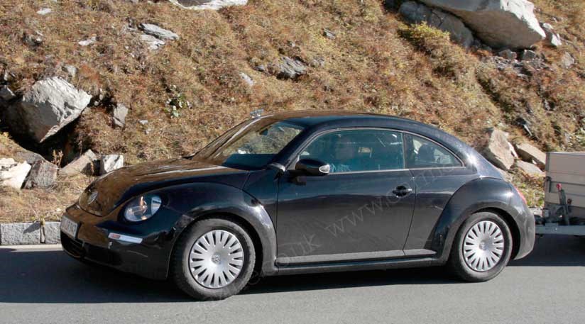 VW Beetle 2011 spy photos of the icon reborn Secret New Cars Car 