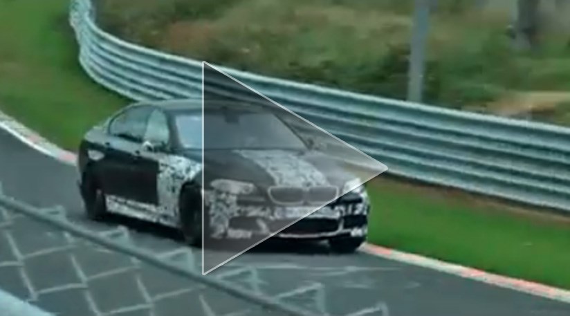 BMW M5 2011 spy video at the Nurburgring By Ben List Spy shots