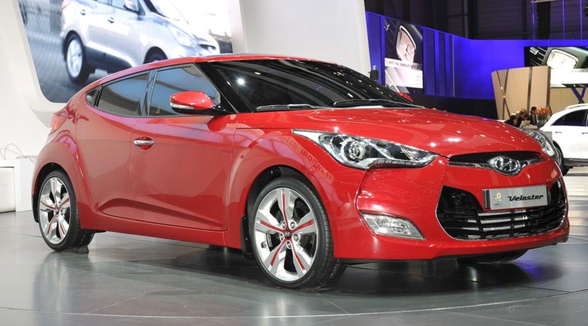 Hyundai Veloster 2011 first official pictures Automotive Motoring News 