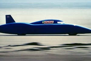 Bluebird land speed record in an electric car