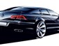 The next VW Phaeton is due in 2015. This is actually a design sketch for the current Phaeton