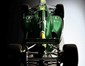 View of the 2012 Caterham's reara