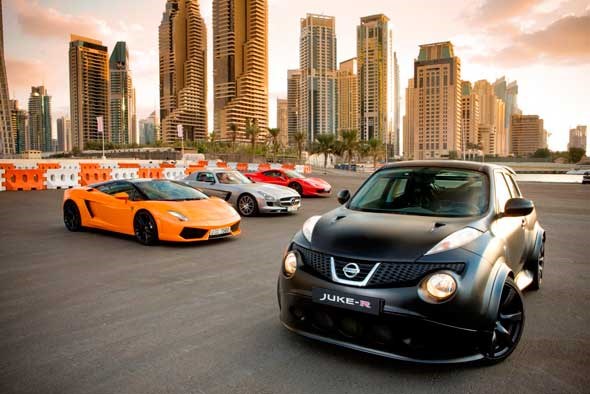 JukeR meets supercar rivals in Dubai