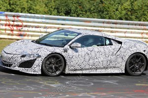 Shades of Audi R8 in side profile of new 2015 Acura/Honda NSX