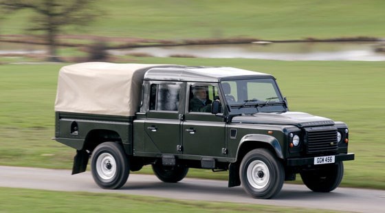 It's just the same old Defender isn't it It sure is but Land Rover says