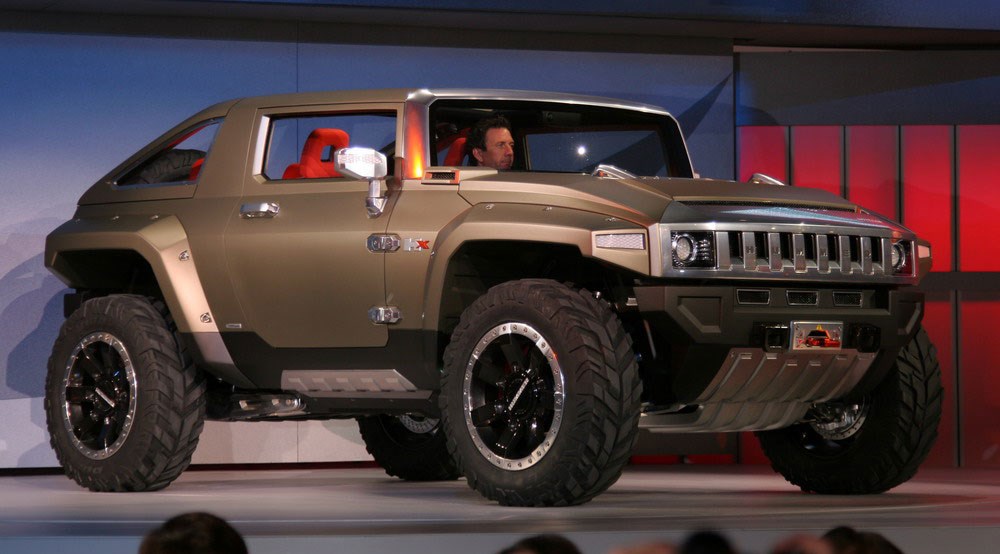 Hummer HX concept 2008 first official picturesHX Automotive Motoring 