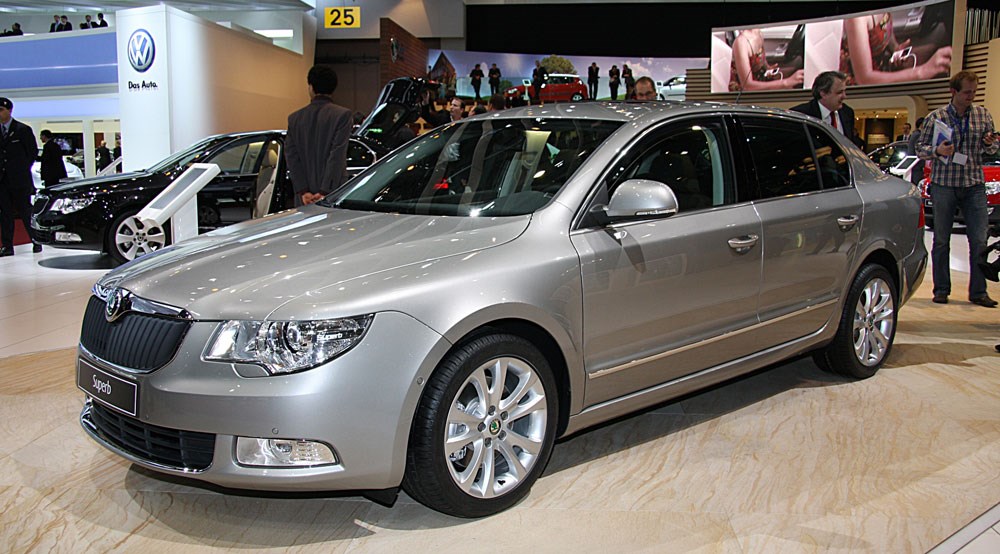 Skoda launched its second-generation Superb, aimed at the mid-sized, 
