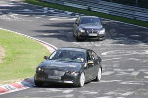 Can we do this twin test please BMW's new M5 takes on the current E60 model at the Nurburgring