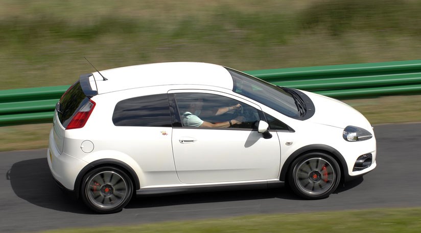 This is the regular Fiat Grande Punto Abarth not much different to the
